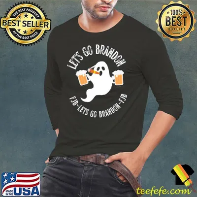 Let’s Go Brandon Let’s Go Brandon Halloween Thanksgiving Boo Beer shirt