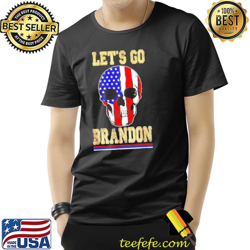Let’s Go Brandon Skull American Flag Shirt Unisex Let’s Go Brandon Skull American Flag Shirt Unisex