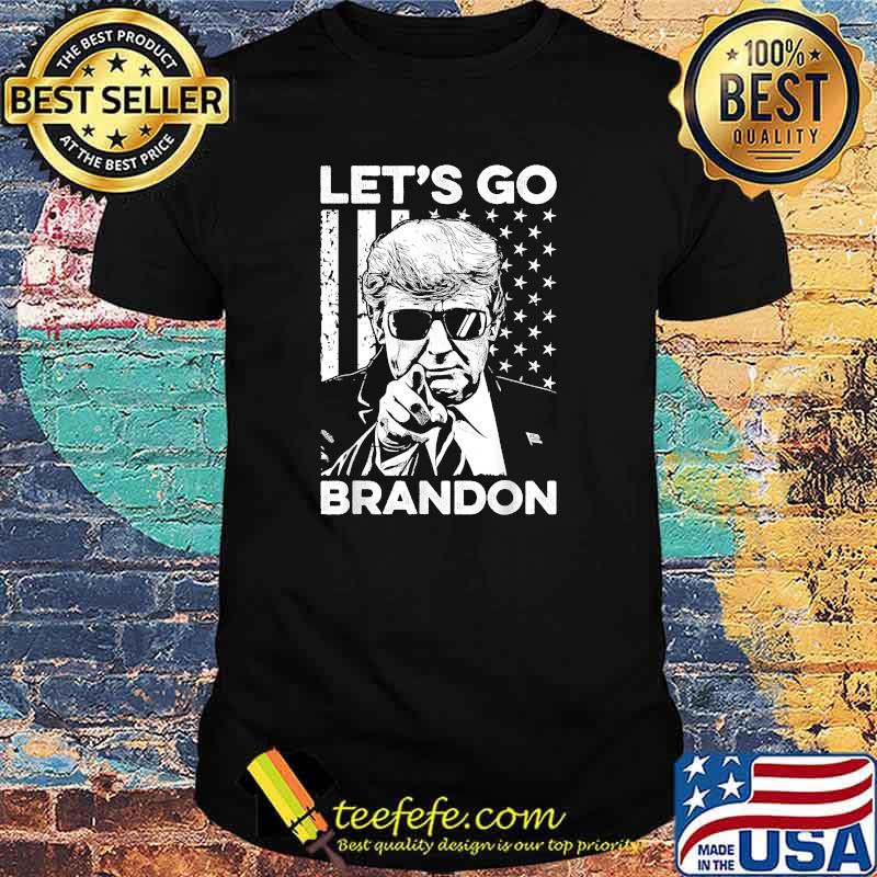 Lets Go Brandon USA Flag Funny T-Shirt Lets Go Brandon USA Flag Funny T-Shirt