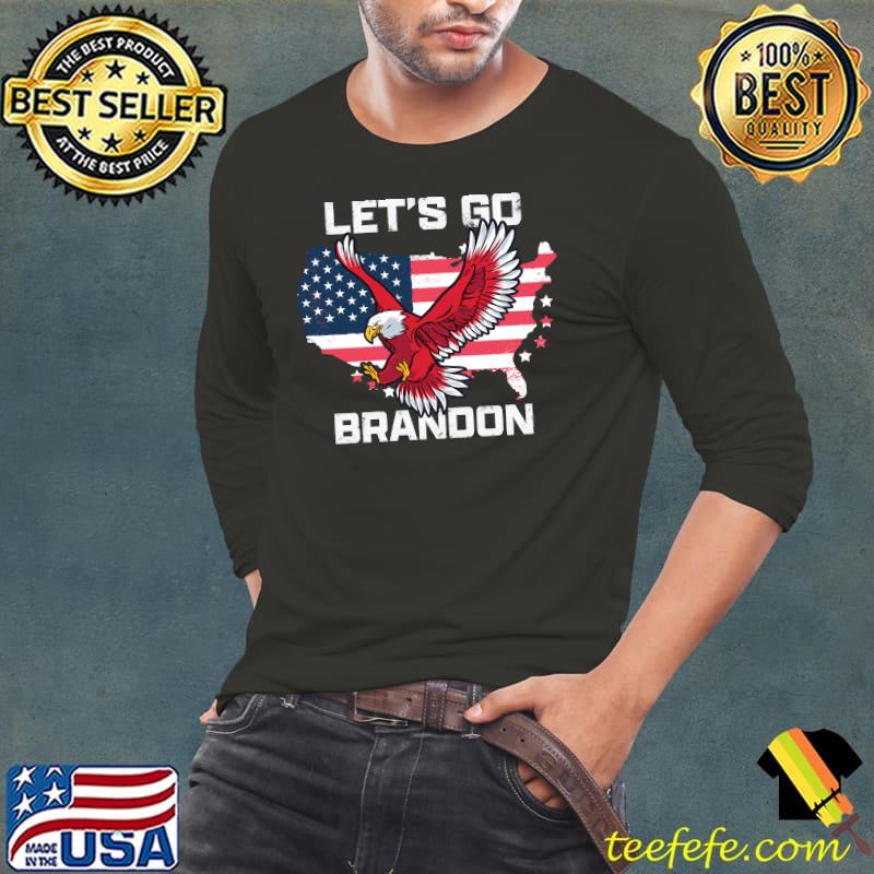 Lets go brandon vintage flag T-shirt Lets go brandon vintage flag T-shirt