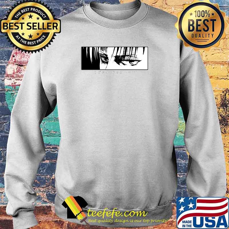 Levi - Stare - SnK Classic T-Shirt Sweater Levi - Stare - SnK Classic T-Shirt Sweater
