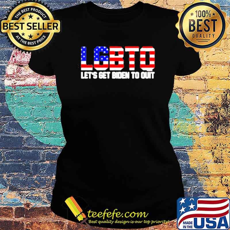 LGBTQ Let’s Get Biden To Quit Shirt Ladies tee LGBTQ Let’s Get Biden To Quit Shirt Ladies tee