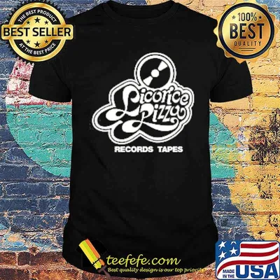 Licorice Pizza Records Tapes Shirt