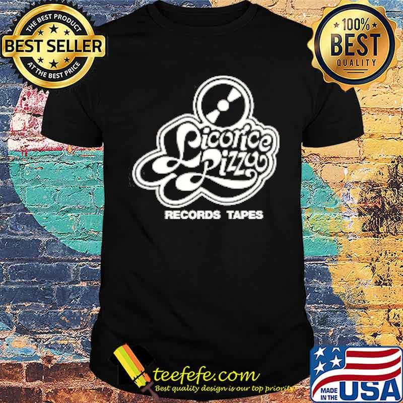 Licorice Pizza Records Tapes Shirt Licorice Pizza Records Tapes Shirt