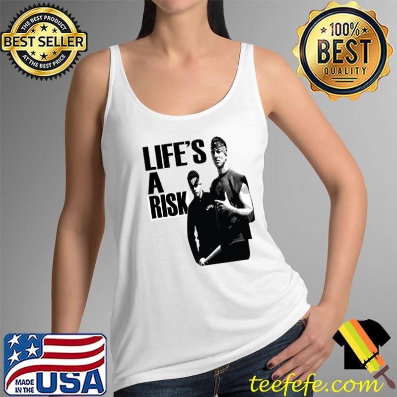 Life's A Risk C.ar.na.l Vintage Blood In Blood Out Inspired T-s Tank Top Life's A Risk C.ar.na.l Vintage Blood In Blood Out Inspired T-s Tank Top