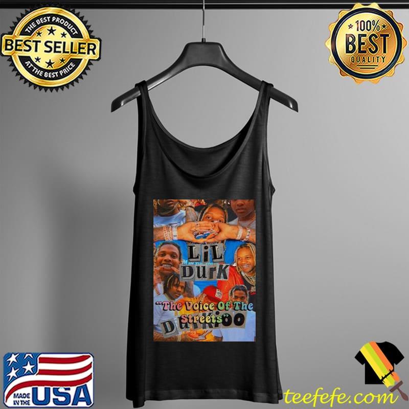 Lil Durk The Voice Of the Street Shirt Tank Top Lil Durk The Voice Of the Street Shirt Tank Top