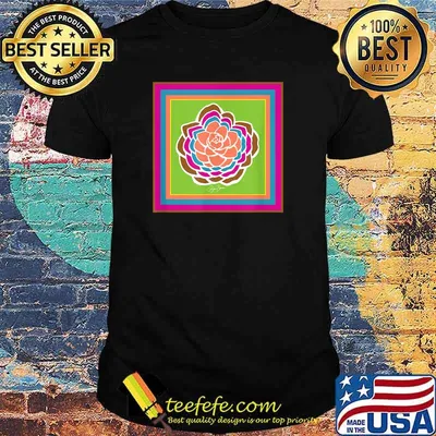 Lively Coral Camellia no. 313b Flower Art Design T-Shirt