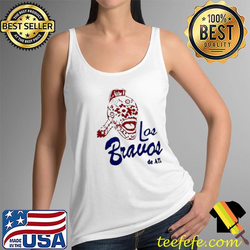 Atlanta Braves Los Bravos T-shirt - Dalatshirt