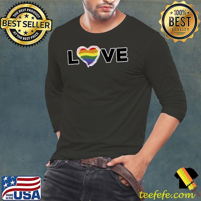 Love Be you LGBT T-Shirt Long Sleeve Tee Love Be you LGBT T-Shirt Long Sleeve Tee