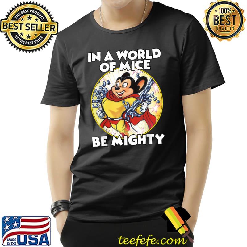 Love Mightys Art Mouse Essential Animals Characters For Fans T-Shirt Unisex Love Mightys Art Mouse Essential Animals Characters For Fans T-Shirt Unisex