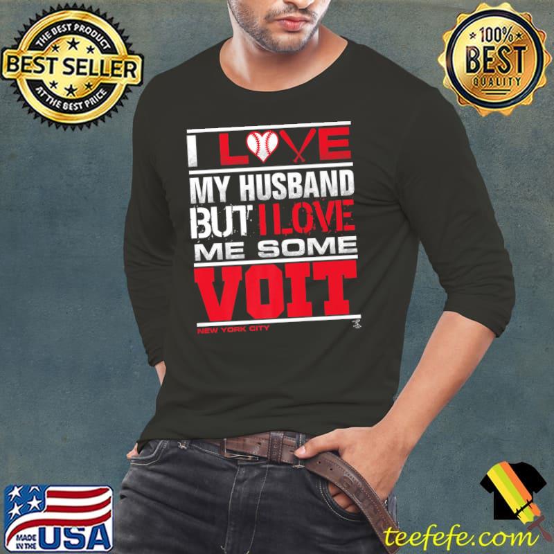 Luke Voit I Love My Husband Gameday Premium T-Shirt Long Sleeve Tee Luke Voit I Love My Husband Gameday Premium T-Shirt Long Sleeve Tee