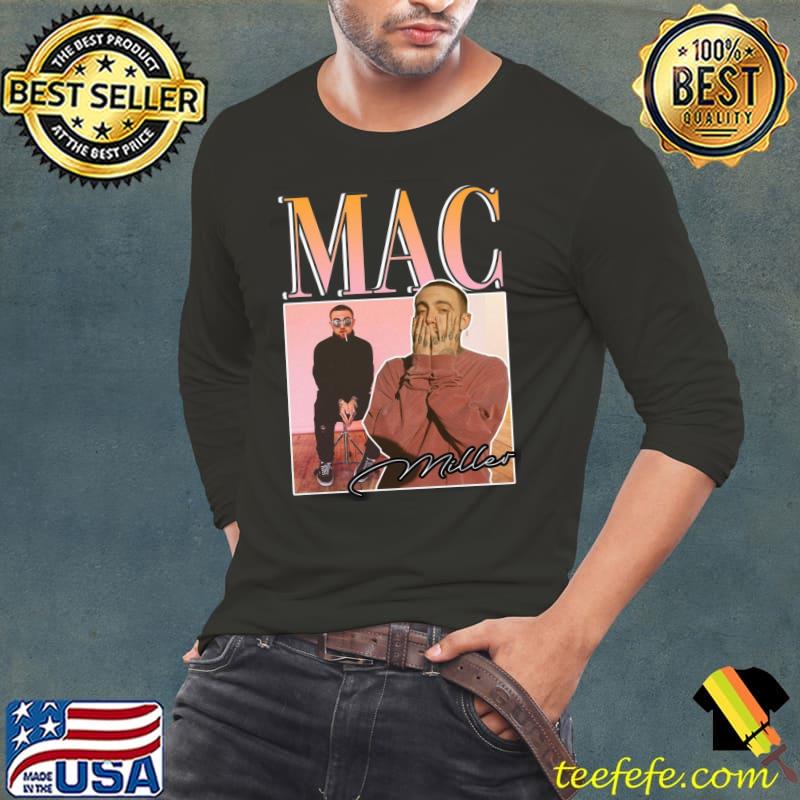 Mac Miller 90s Vintage Signature Shirt Long Sleeve Tee Mac Miller 90s Vintage Signature Shirt Long Sleeve Tee