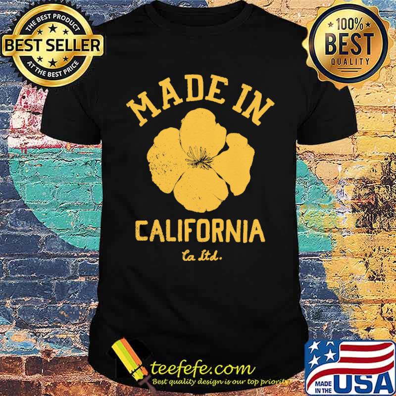 Made in california ca ltd floral shirt