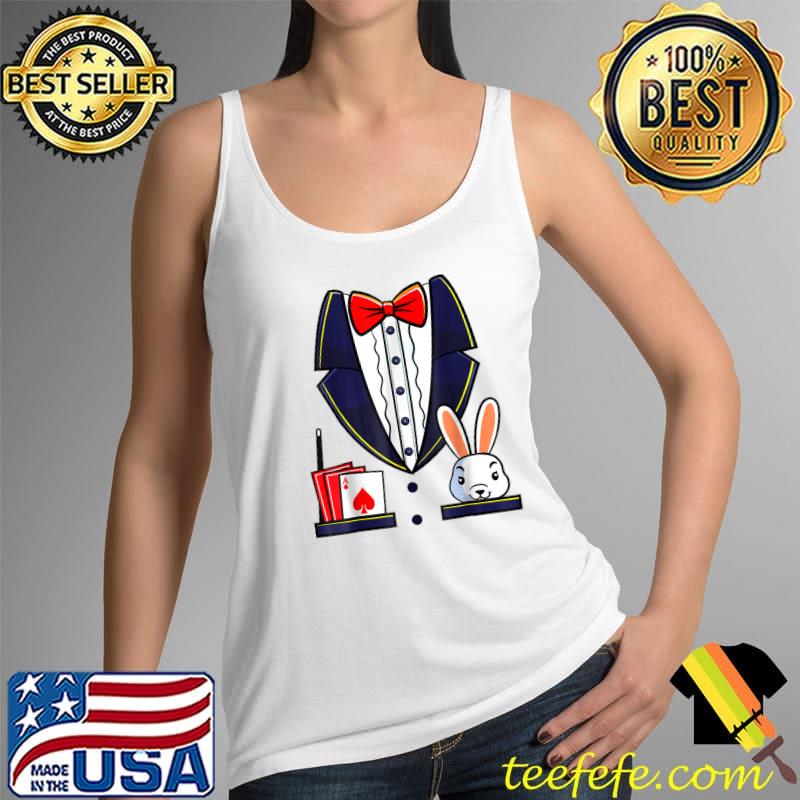 Magician Costume Halloween Magic Show Men Women Kids Boys T-Shirt Tank Top Magician Costume Halloween Magic Show Men Women Kids Boys T-Shirt Tank Top