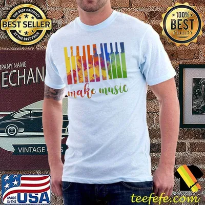 Make Music Colorful Shirt