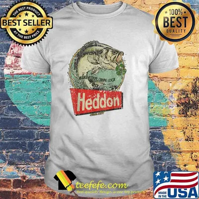 Make Your Own Luck Heddon 1894 Vintage Distreesed T-Shirt