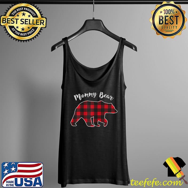 Mama Bear Christmas Pajama Plaid Buffalo Family T-Shirt Tank Top Mama Bear Christmas Pajama Plaid Buffalo Family T-Shirt Tank Top