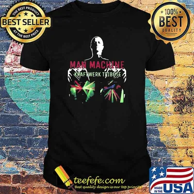 Man Machine Kraftwerk Tribute Shirt