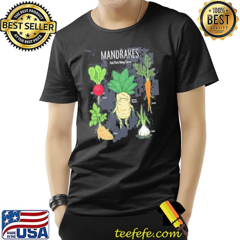 Mandrakes Gothic Herbology Harajuku Shirt Unisex Mandrakes Gothic Herbology Harajuku Shirt Unisex