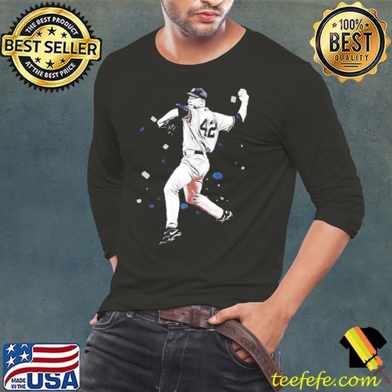 Mariano Rivera Baseball Player Sport 42 Shirt Long Sleeve Tee Mariano Rivera Baseball Player Sport 42 Shirt Long Sleeve Tee