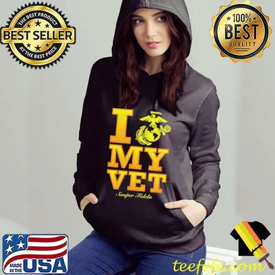 MARINE CORPS ICH BIN MEIN TIERARZT Shirt