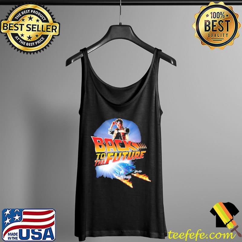 Marty McFly Back To The Future Shirt Tank Top Marty McFly Back To The Future Shirt Tank Top