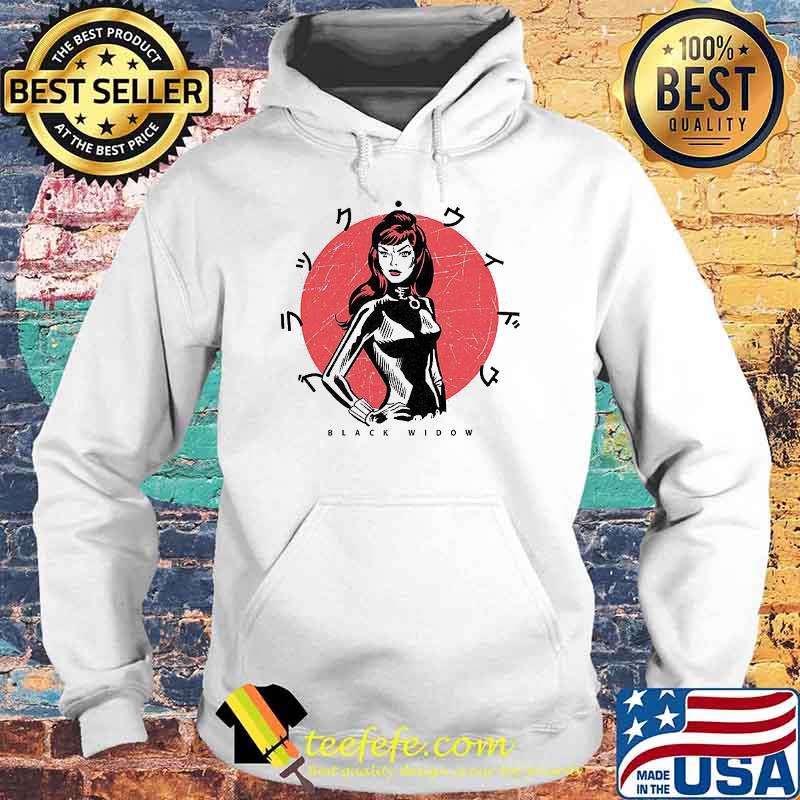 Marvel Black Widow Japanese Shirt Hoodie Marvel Black Widow Japanese Shirt Hoodie