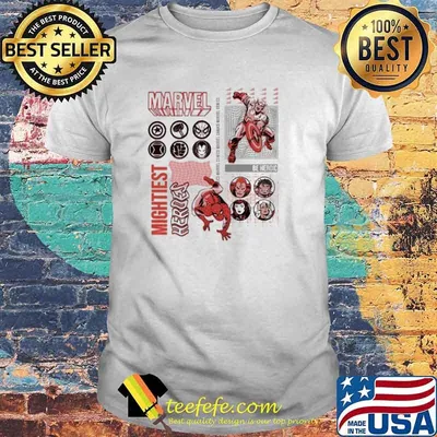 Marvel Mightiest Heroes Collage Shirt