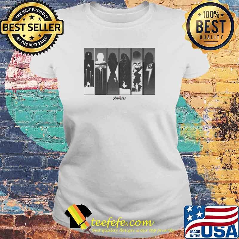 Marvel's Avengers Thor Captain American Iron Man T-Shirt Laides tee Marvel's Avengers Thor Captain American Iron Man T-Shirt Laides tee