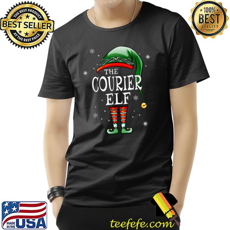 Matching Family Funny I’m The Courier Elf Christmas T Shirt Unisex Matching Family Funny I’m The Courier Elf Christmas T Shirt Unisex