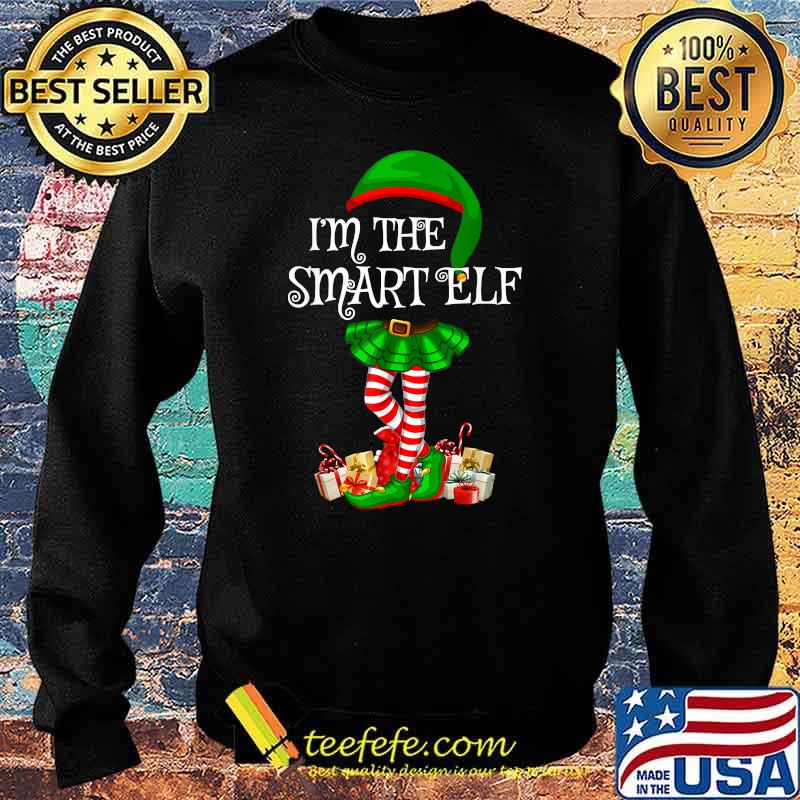 Matching Family Group I'm The Smart Elf Christmas T-Shirt Sweater Matching Family Group I'm The Smart Elf Christmas T-Shirt Sweater