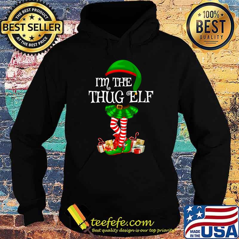 Matching Family Group I'm The Thug Elf Christmas T-Shirt Hoodie Matching Family Group I'm The Thug Elf Christmas T-Shirt Hoodie