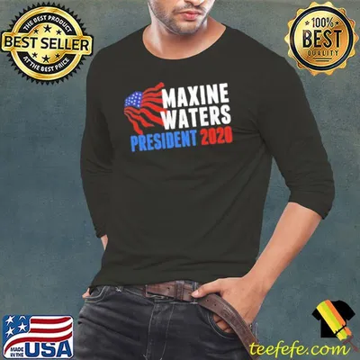 Maxine Waters President 2020 America Flag Shirt