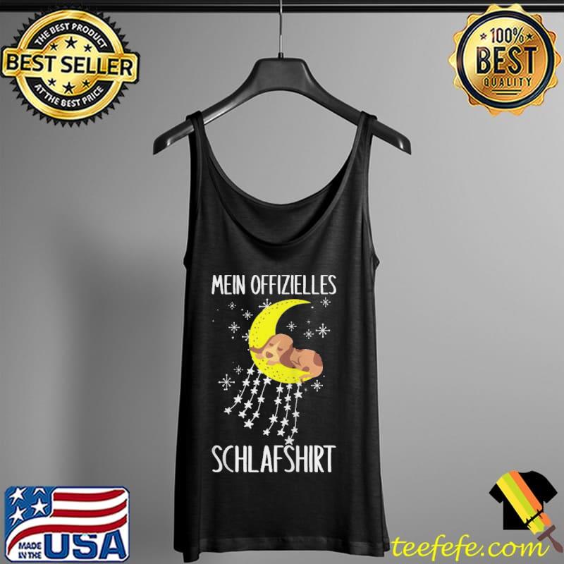 Mein Offizielles Schlafshirt mit Hund Für Hundeliebhaber Raglan Shirt Tank Top Mein Offizielles Schlafshirt mit Hund Für Hundeliebhaber Raglan Shirt Tank Top