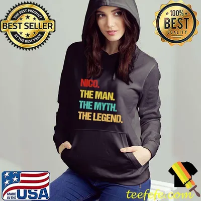 Mens Nico The Man The Myth The Legend T Shirt