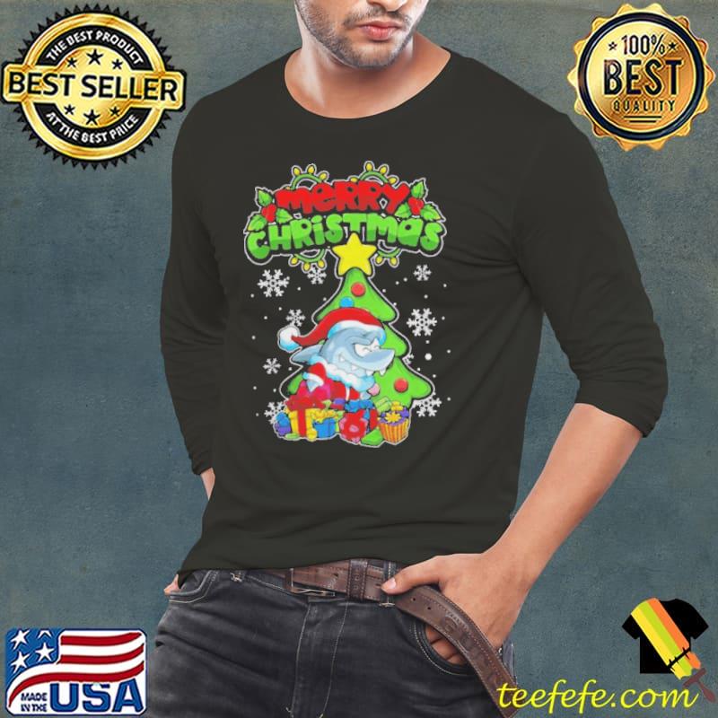 Merry Christmas Animals – Xmas Shark Sweat Long Sleeve Tee Merry Christmas Animals – Xmas Shark Sweat Long Sleeve Tee