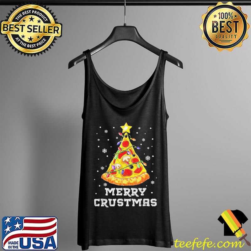 Merry Christmas Pizza Christmas Tree Xmas Sweat Tank Top Merry Christmas Pizza Christmas Tree Xmas Sweat Tank Top