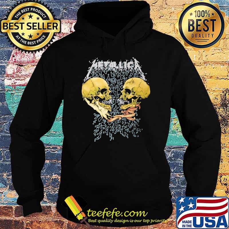 Metallic Skull Shirt Hoodie Metallic Skull Shirt Hoodie