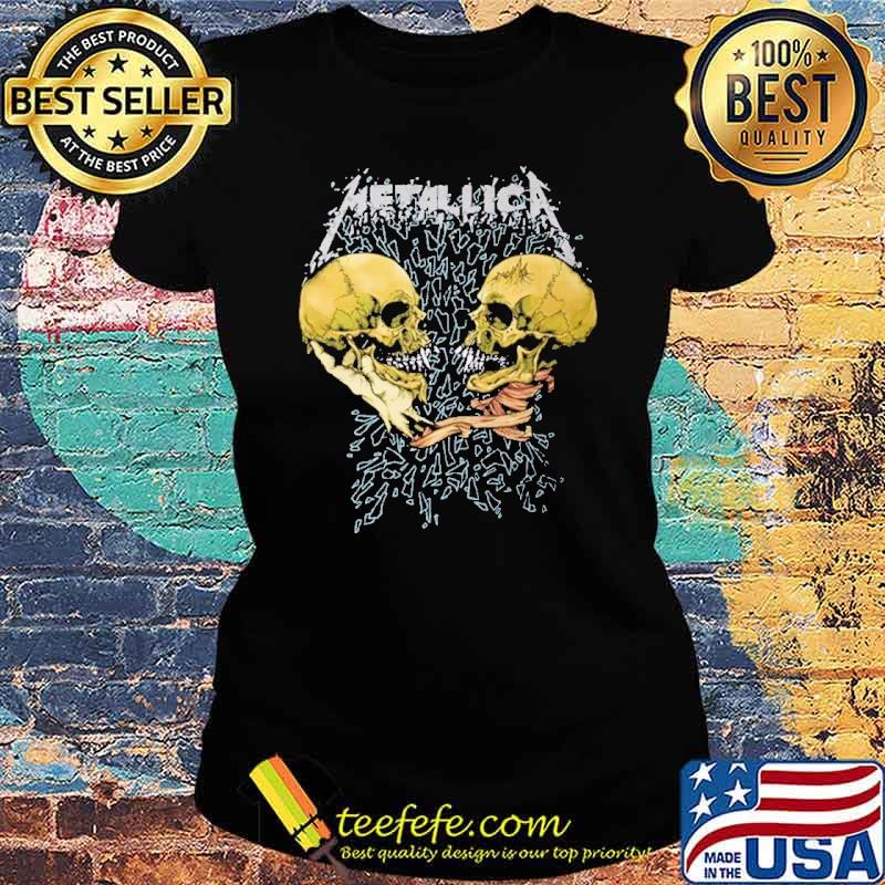 Metallic Skull Shirt Ladies tee Metallic Skull Shirt Ladies tee