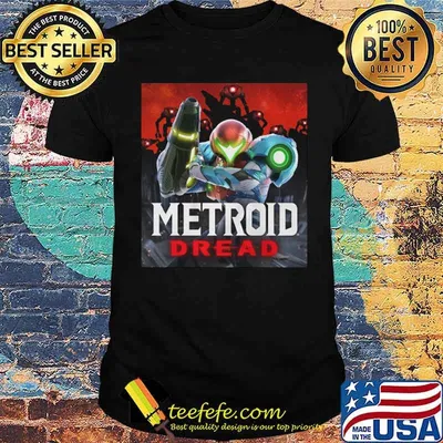 Metroid Dread For Nintendo Switch Anime Shirt