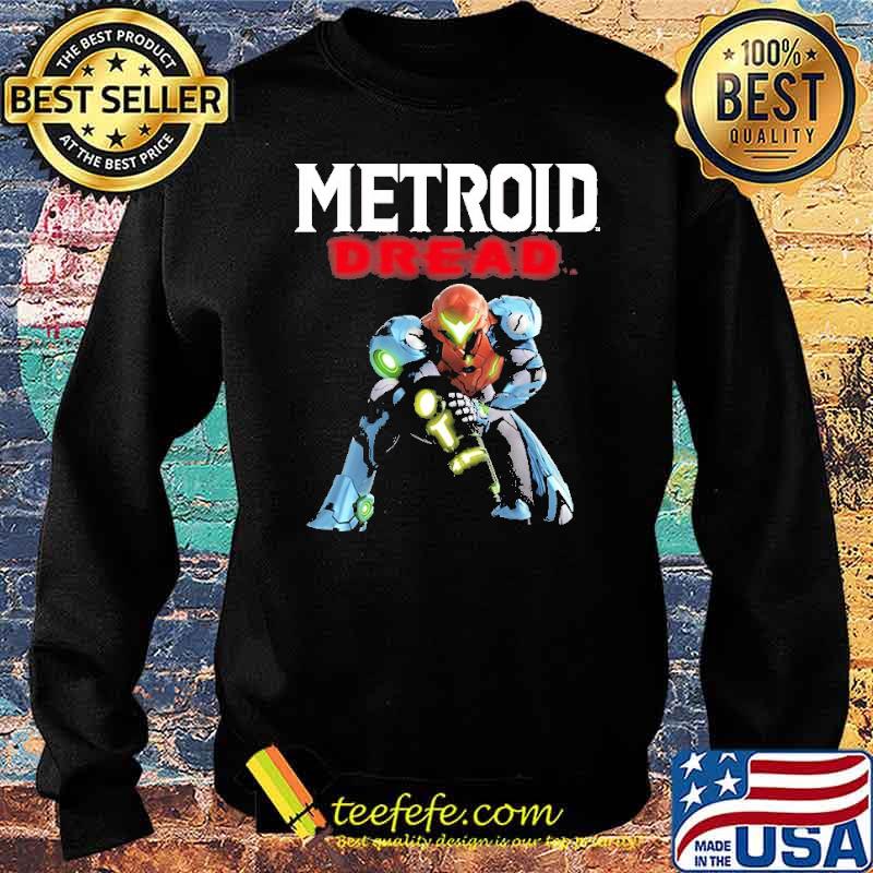 Metroid Dread Samus Poster Shirt Sweater Metroid Dread Samus Poster Shirt Sweater