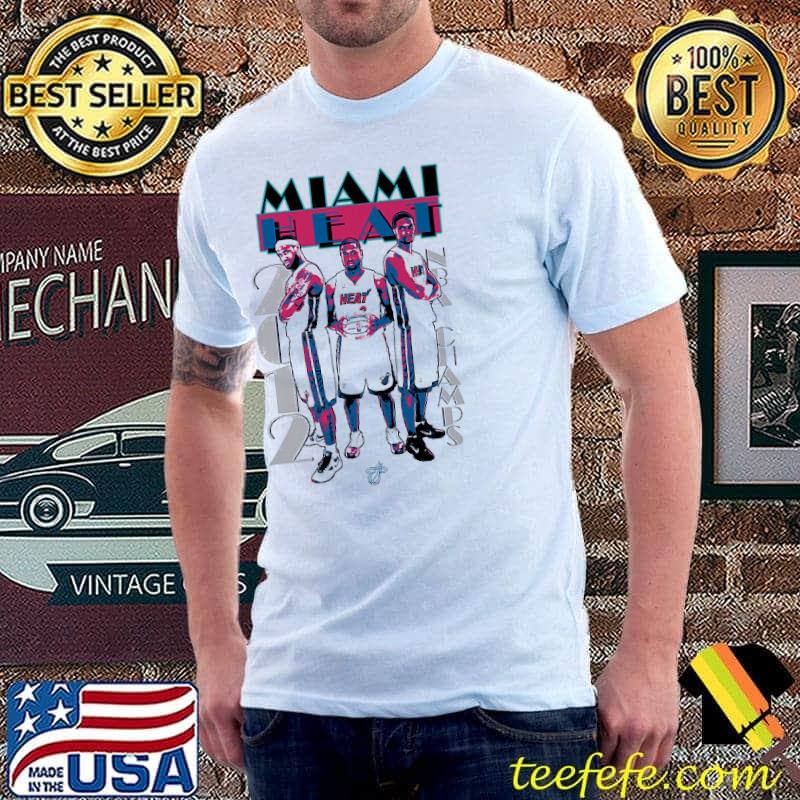Miami Heat 2012 Nba Chamds Basketball Team Shirt