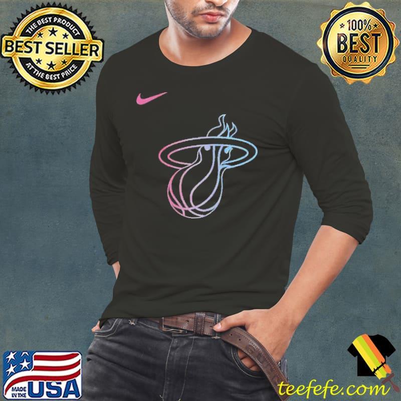 Miami Heat Nike City Edition Logo Basketball Team Shirt, hoodie