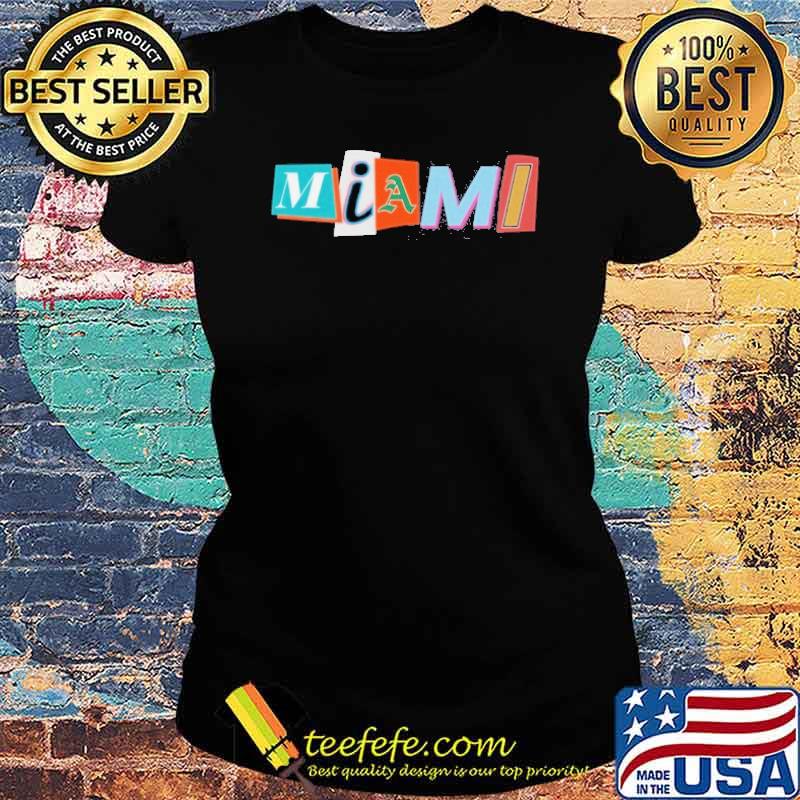 Miami Team Miami s Ladies tee Miami Team Miami s Ladies tee