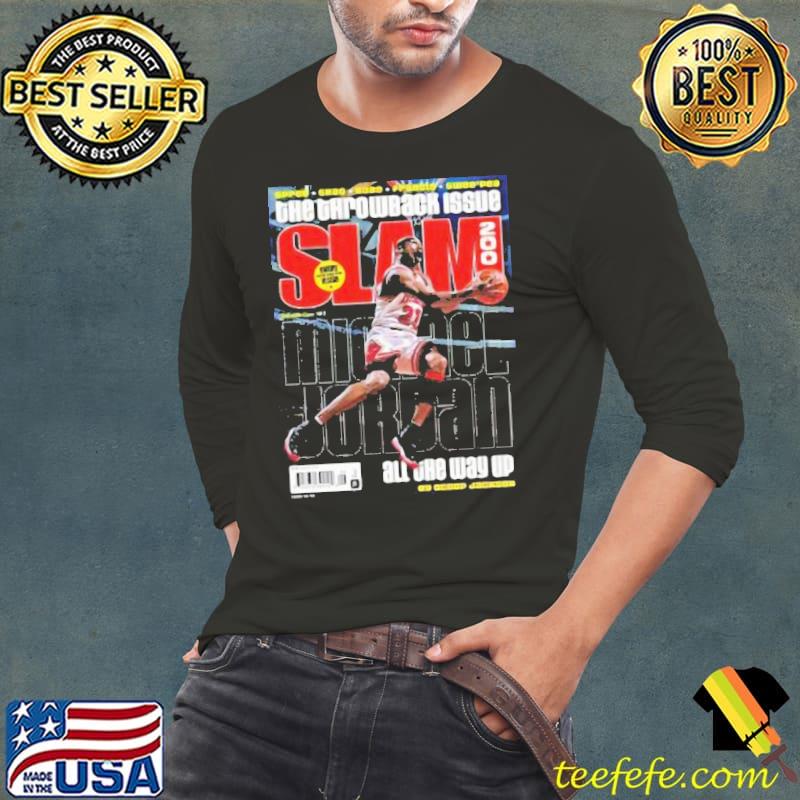 Michael Jordan August 2000 The Throwback Issue Shirt Long Sleeve Tee Michael Jordan August 2000 The Throwback Issue Shirt Long Sleeve Tee
