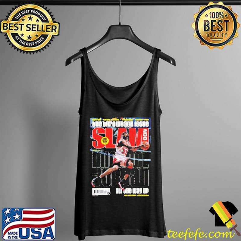 Michael Jordan August 2000 The Throwback Issue Shirt Tank Top Michael Jordan August 2000 The Throwback Issue Shirt Tank Top