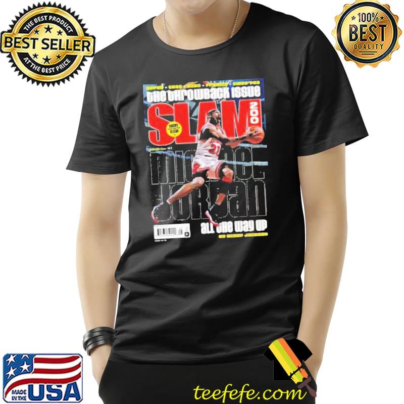 Michael Jordan August 2000 The Throwback Issue Shirt Unisex Michael Jordan August 2000 The Throwback Issue Shirt Unisex