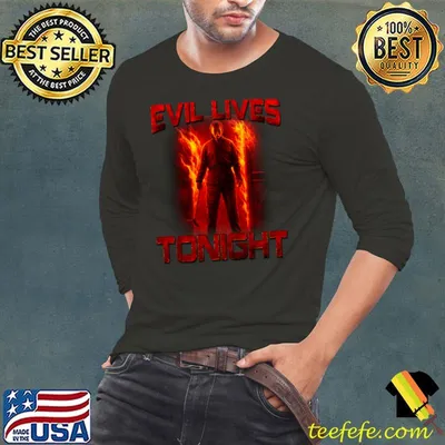 Michael Myers Halloween Evil Lives Tonight T-Shirt