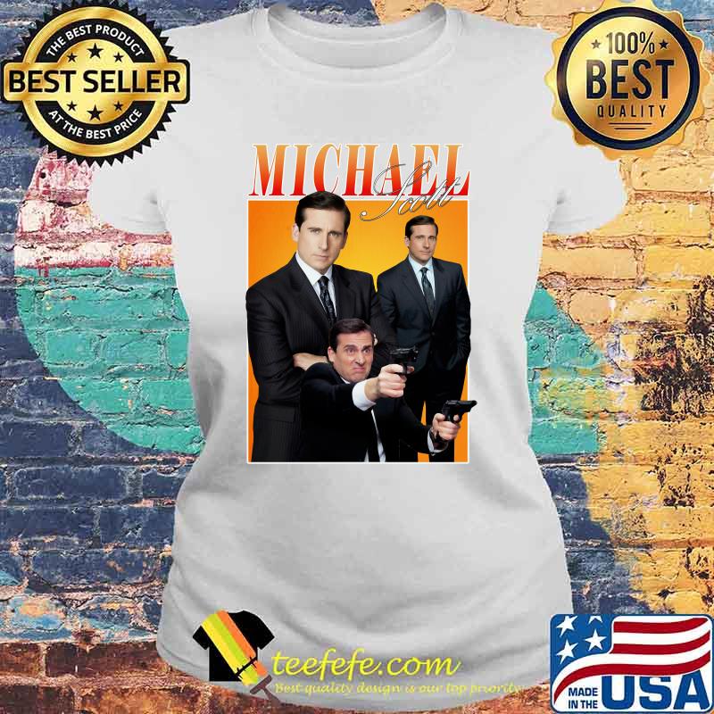 Michael Scott Homage signature Premium T-Shirt Laides tee Michael Scott Homage signature Premium T-Shirt Laides tee