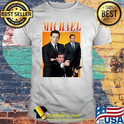 Michael Scott Homage signature Premium T-Shirt